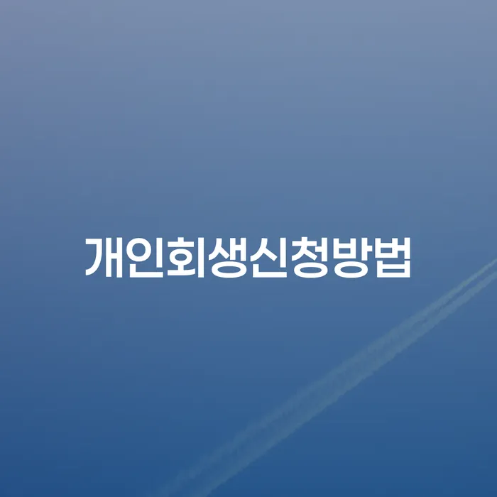 기대출추가대출 연체 시 개인회생으로 해결 상담으로 확인하고