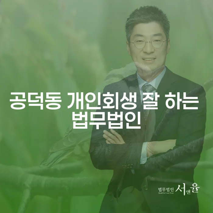 공덕동 개인회생 잘 하는 법무법인