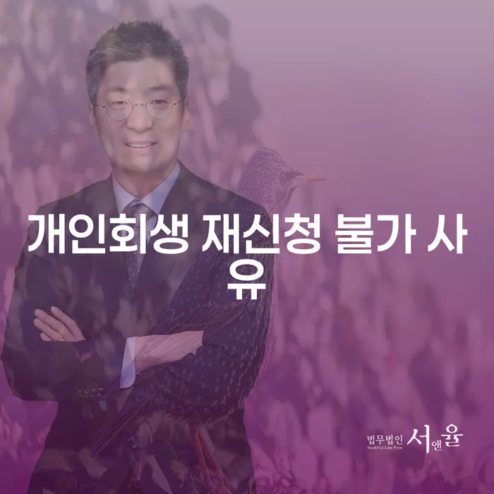 개인회생 재신청, 왜 불가할 수 있을까요?