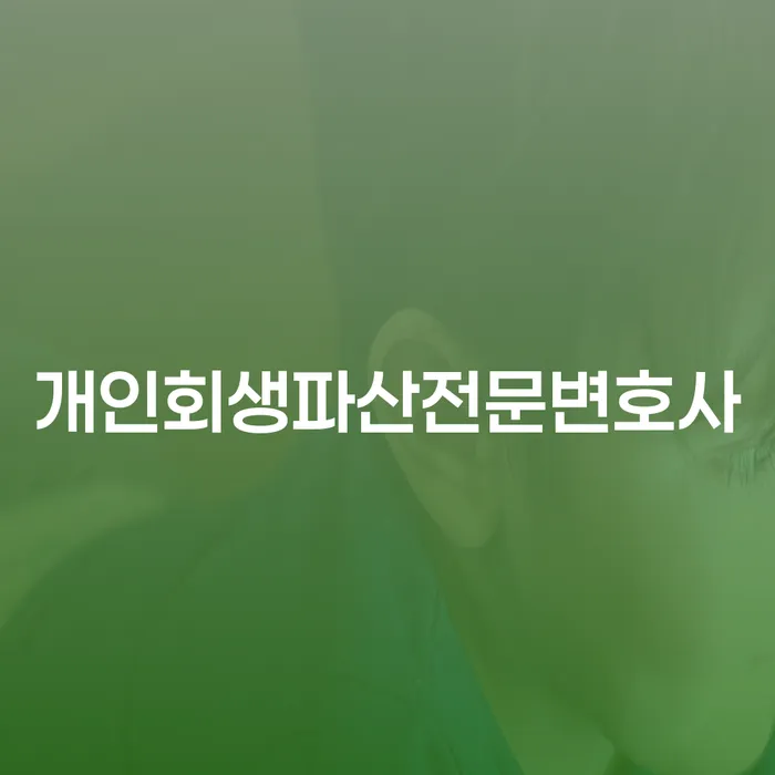 관악구 개인회생 파산 전문 변호사의 역할과 절차