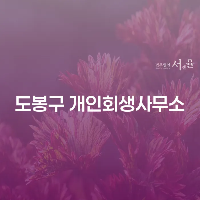 도봉구 개인회생사무소에서 개인회생을 고려해야 하는 이유는 무엇일까요?